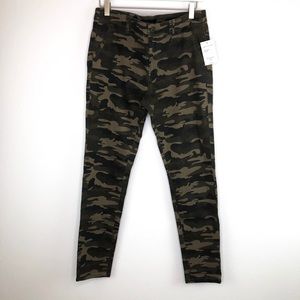 SANCTUARY CAMO SKINNY PANT NWT